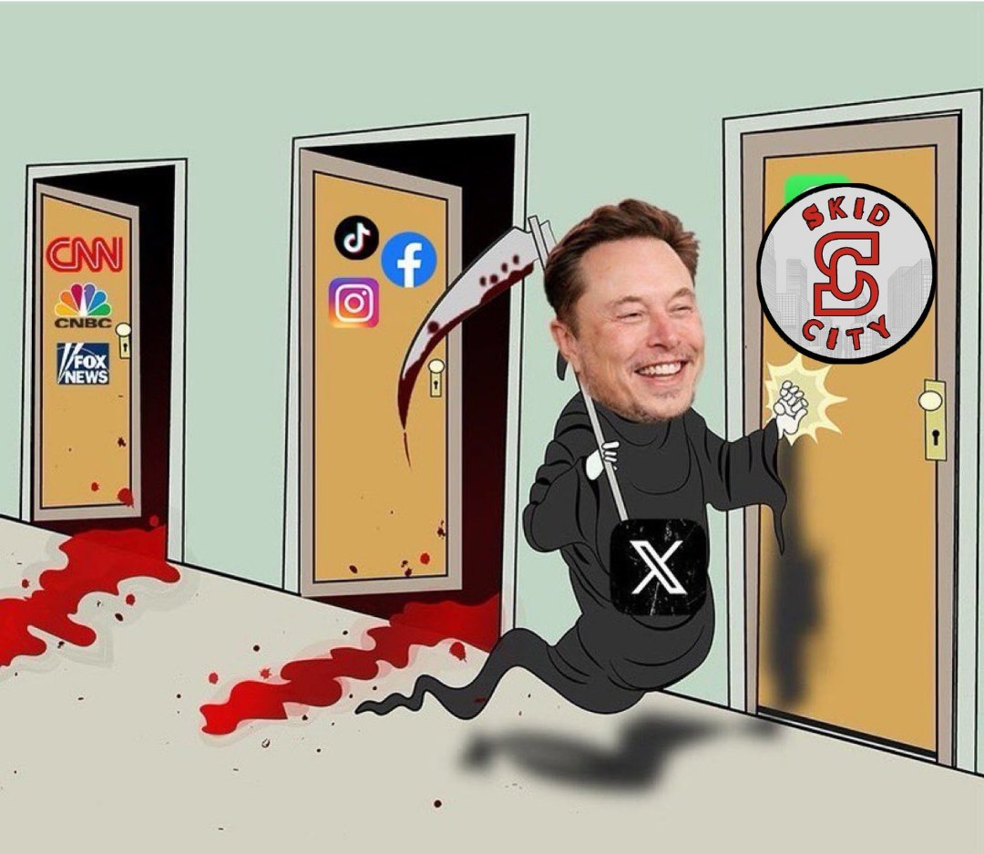 𝕏 and <a href="/skidcitynft/">Skid City | WTP ✊</a> = Perfect fit!