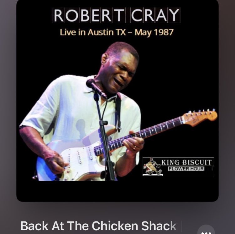ryunosuke_h's tweet image. #Nowplaying 
Back At The Chicken Shack [Live] - 
Robert Cray 
(Austin TX May 1987 KBFH) 
#RobertCray #blues #80s #bootleg #guitar #KBFH #1987 #ギタージャケ #stratocaster 
youtube.com/results?q=Back…