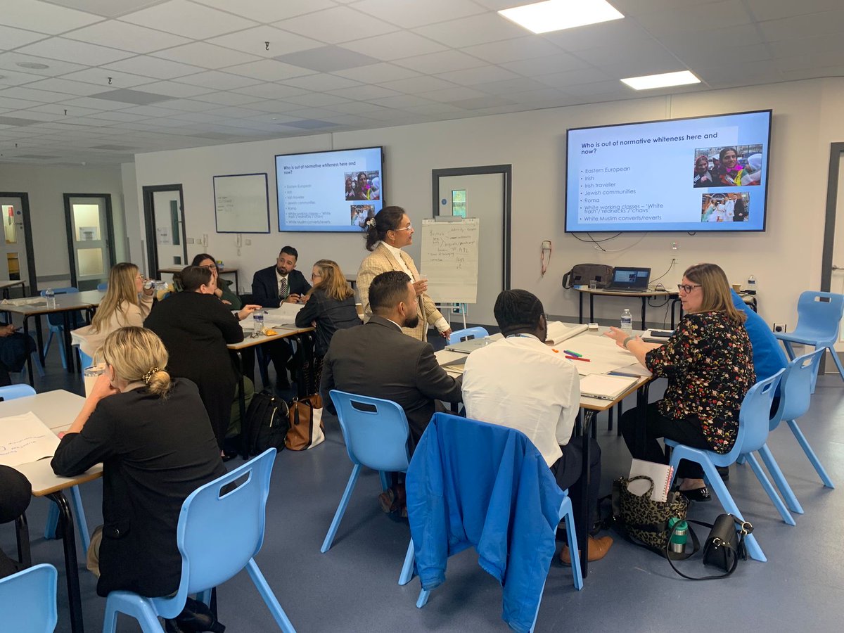 A typical <a href="/ChilternLT/">Chiltern Learning Trust | Bedfordshire & Luton</a> <a href="/ChilternTSH/">Chiltern Teaching School</a> day. A powerful &amp; insightful training on ‘Racism &amp; Safeguarding’ led by <a href="/DrFRajina/">Fatima Rajina</a>. Now at the <a href="/UKHouseofLords/">House of Lords</a> with <a href="/CharteredColl/">Chartered College of Teaching</a> at the Teaching Commission Launch Event. <a href="/msybibi/">Yamina B</a> from our team was one of the commissioners. <a href="/MaryWBousted/">Baroness Mary Bousted</a>