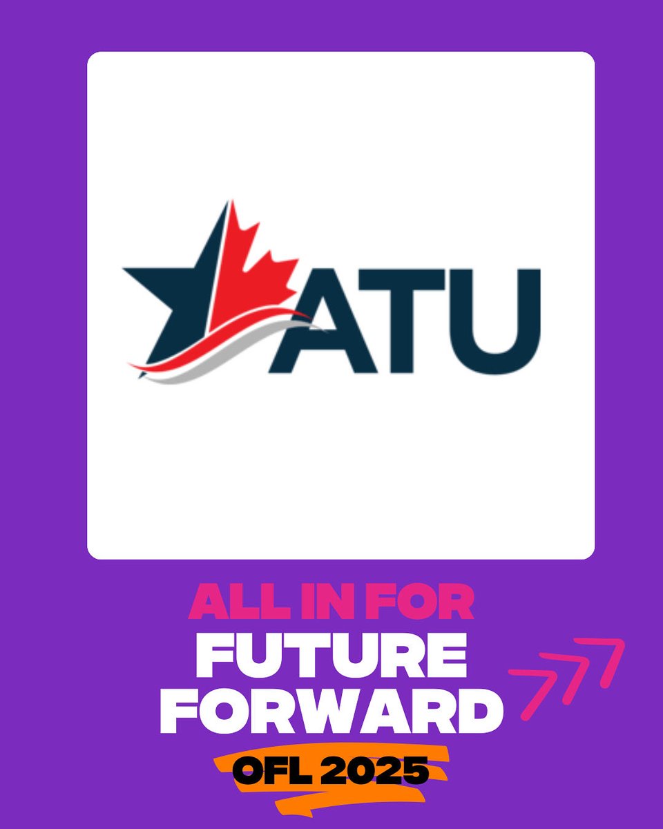 Thrilled to receive endorsement from my <a href="/atu_canada/">ATU Canada</a> family for Team Future Forward!
ATU members move our cities! Our team is committed to fight for public transit for workers today &amp; tomorrow!

Learn more: futureforwardofl.ca/endorsements