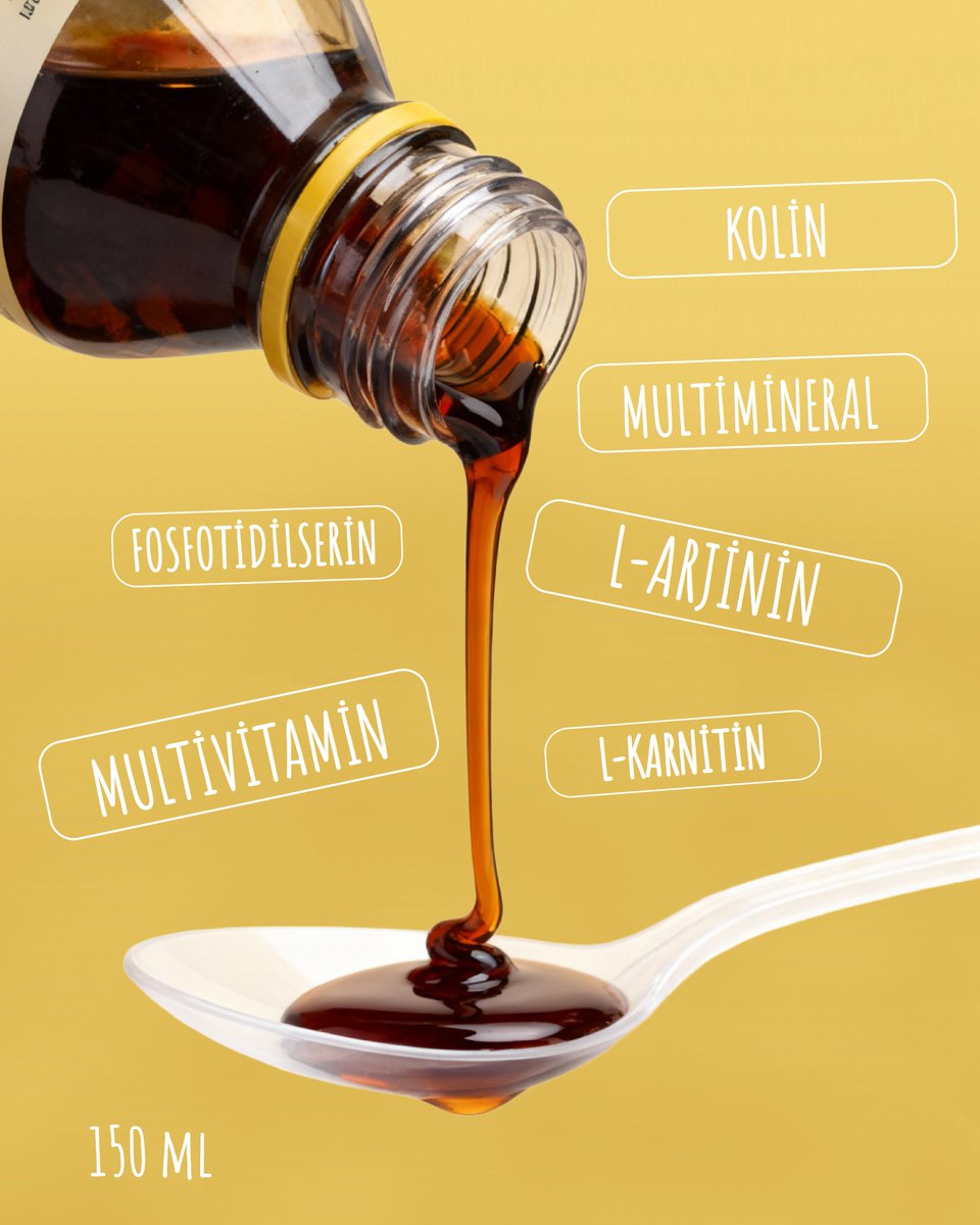 argivit's tweet image. Argivit Smart Sıvı; Fosfatidilserin, Kolin, L-Arginin, Multivitamin ve Multimineral İçeren Takviye Edici Gıda

🍏 Dengeli ve çeşitli beslenme sağlıklı yaşam için önemlidir.

İlaç değil, takviye edici gıdadır.
#ArgivitSmart #SmartSıvı #Argivitleöğreniyorum #Smart #Fosfatidilserin