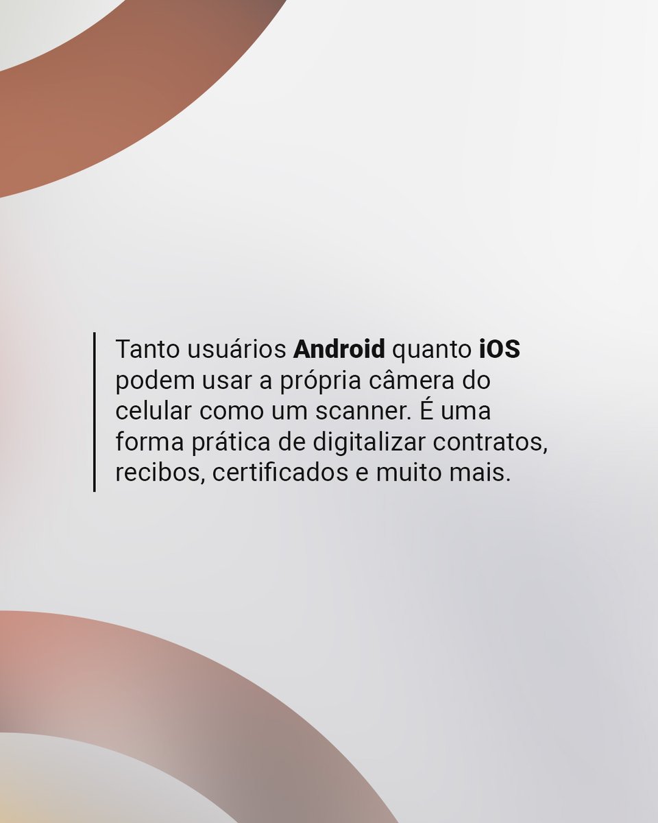 LabHackerCD's tweet image. 📄 Sabia que dá pra digitalizar documentos direto pelo celular — sem baixar app? Rápido, prático e tudo na palma da mão! 🤳✨
#LABHacker #DicaDigital #Tecnologia