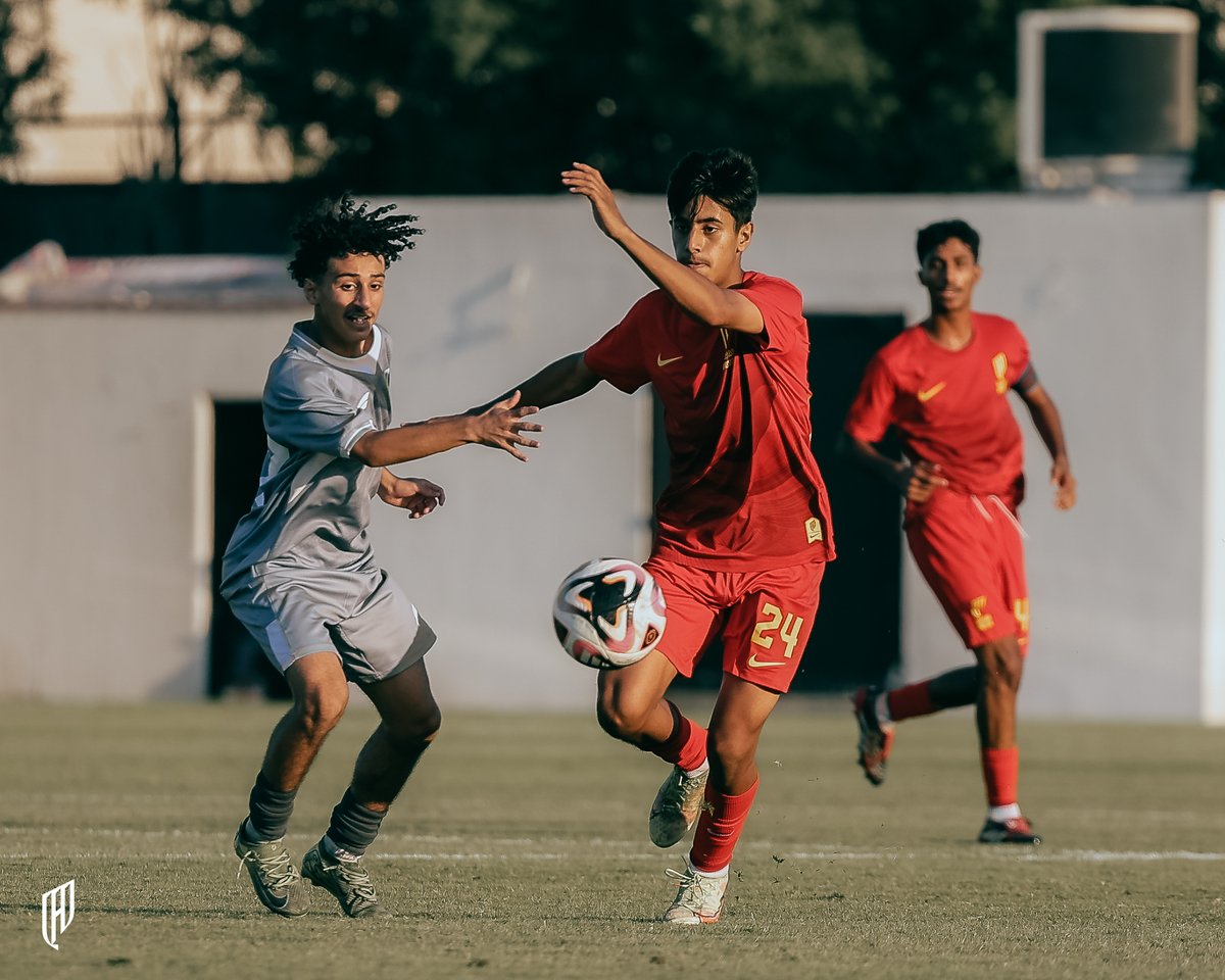 متعــة أبطـالنا في الشـوط الثاني 🤩📷

#القادسية U17 - الطائي