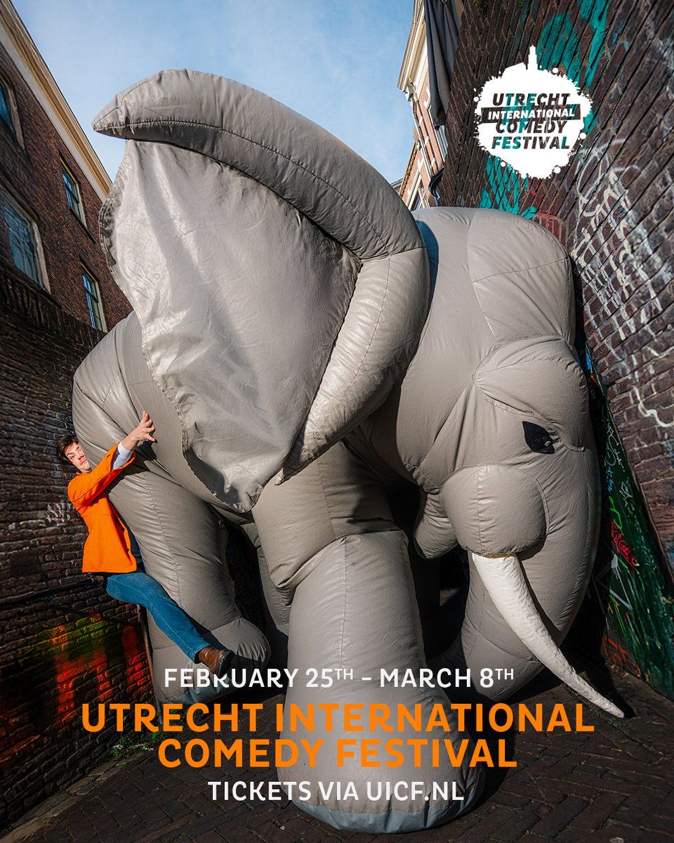 From February 25th ‘till March 8th 2026, Utrecht will turn into the comedy capital of the universe🧡 

The FULL PROGRAM is now live, so grab your tickets at uicf.nl before they vanish faster than a punchline in a pub! Get ready Utrecht: it's comedy go-time! 👊