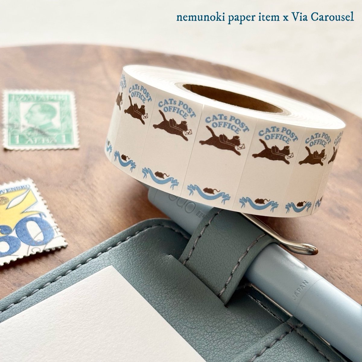 CoronaRosarum's tweet image. 引用元ポストのミニスタンプは未入荷アイテムです
(中央部分に小さなスタンプがおせます!例の写真です)
ラベルシールをペタぽんでお求め頂けます