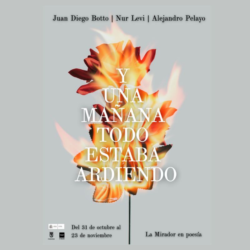 Del 31 de octubre al 23 de Noviembre. De viernes a domingo estaremos Nur Levi, Alejandro Pelayo y un servidor con este recital de poemas sobre la guerra en la <a href="/salamirador/">Sala Mirador</a>.
Versos de Lorca, Neruda, Fuertes, Ziadah....
