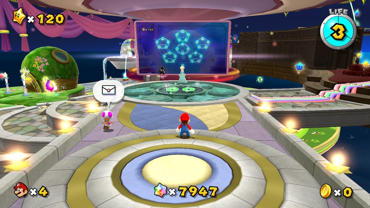 マリオギャラクシー、スター120個回収でクリアしました（ルイージモードは後ほど）すげー面白かったです❗️
wiiを持っていなかったのでこういう名作の移植は嬉しいですね😊2のほうもプレイしていこうと思います