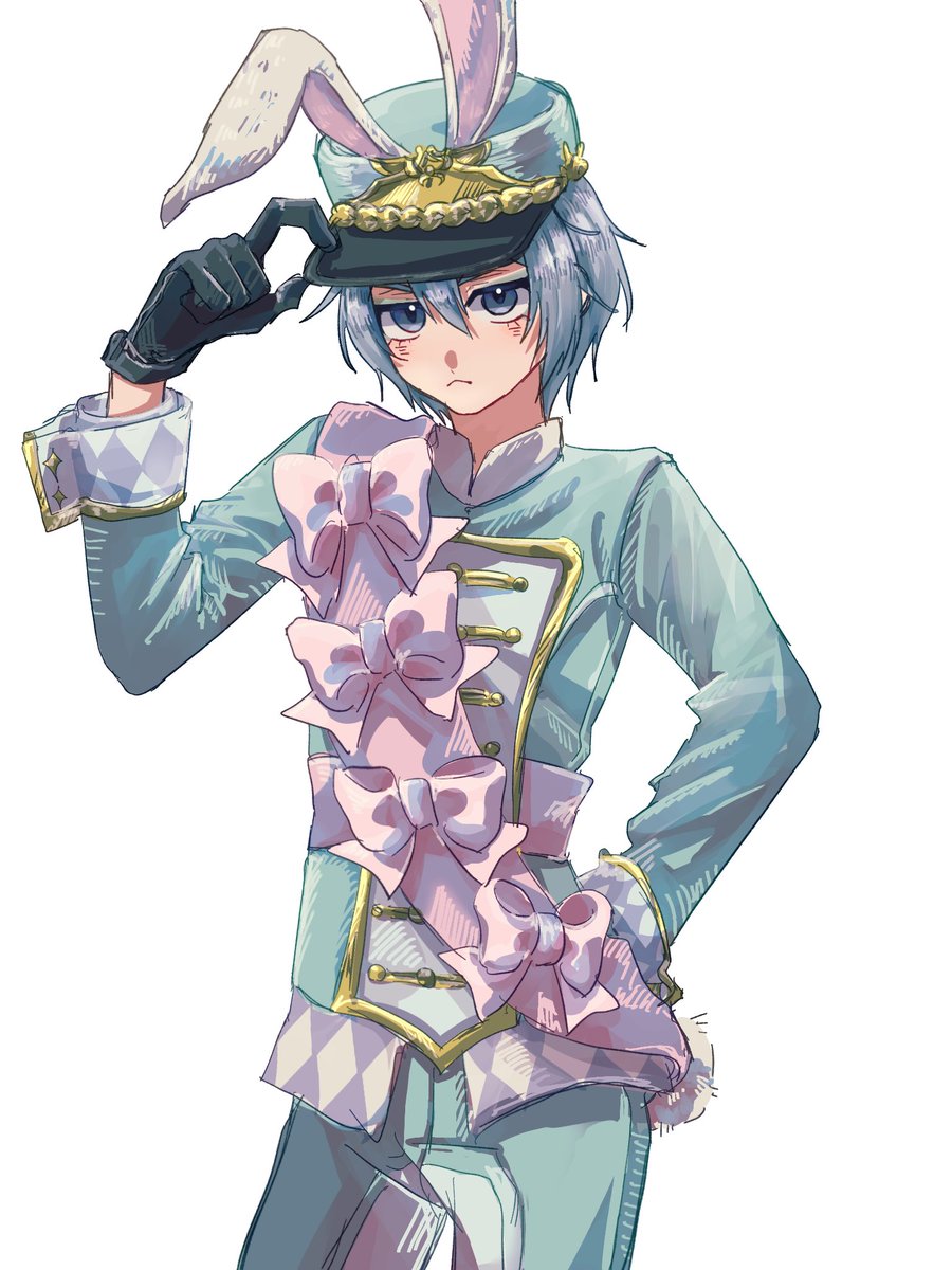 #️⃣RTした人のメディア欄覗いて素敵絵を私の絵柄で描いてもいいですか 
③お借りしました！ありがとうございました🐇🤍