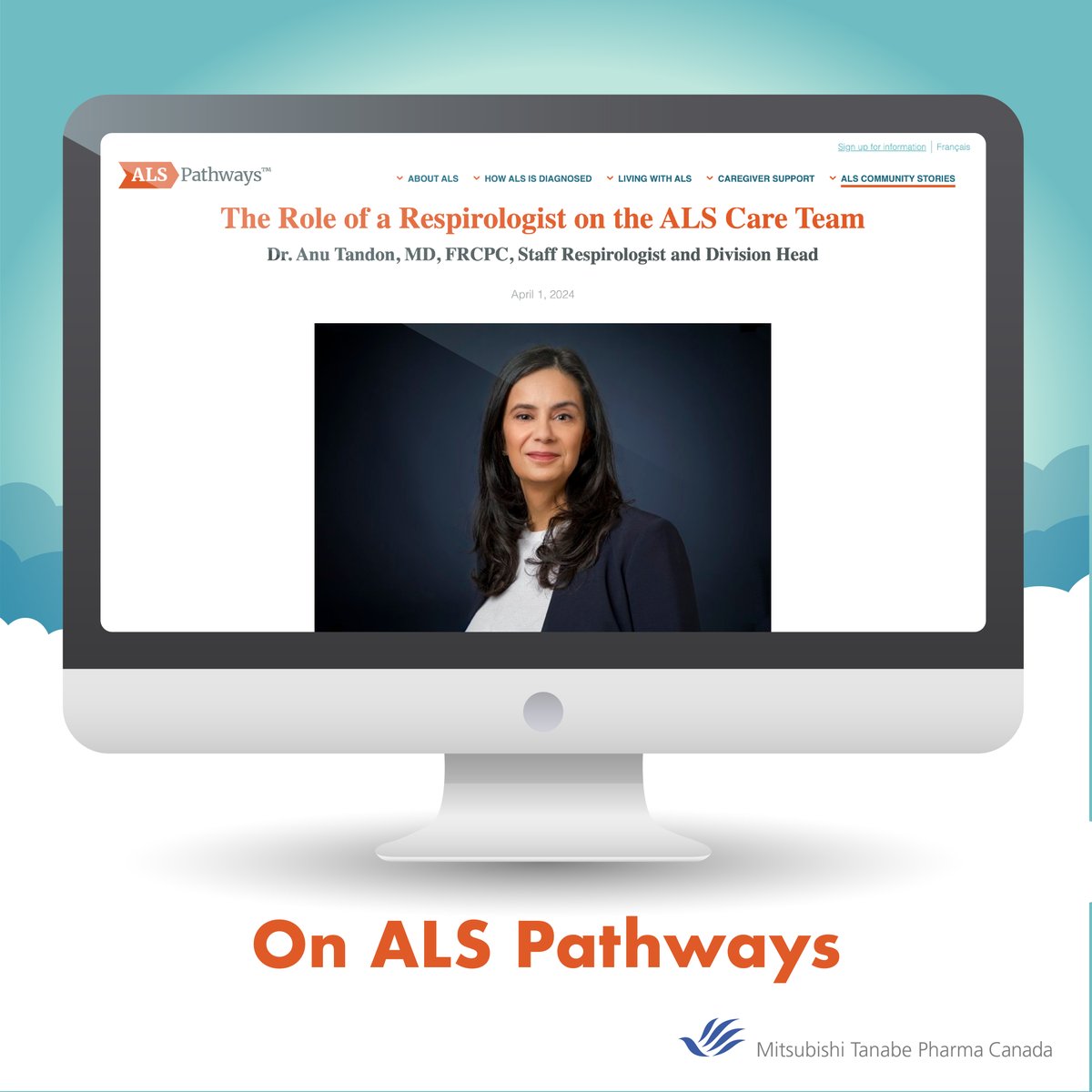 October 19-25 is #RespiratoryTherapyWeek. Join us in recognizing the important role respirologists play in providing essential services and care for those living with #ALS. Learn more: bit.ly/3vFh8E6