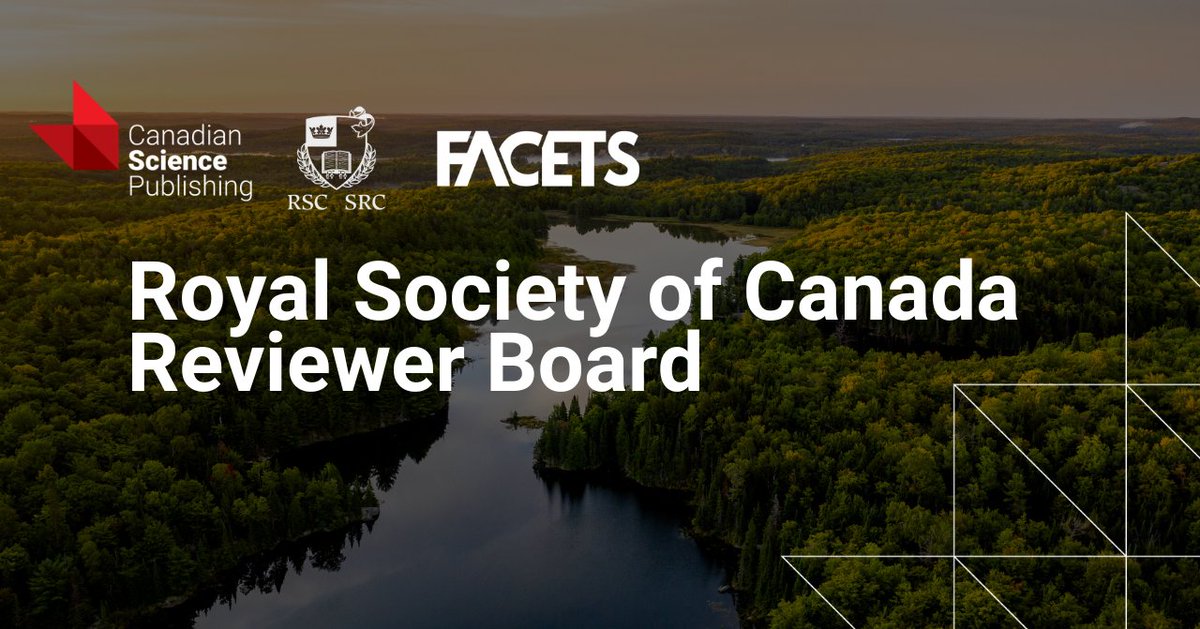 FACETSJournal's tweet image. Peer review is at the heart of trusted research. That’s why @src_rsc and FACETS are collaborating on a new Reviewer Board, bringing together expert voices from across the RSC to support high-quality science 🍁▶️ ow.ly/yA3I50VFJ8j