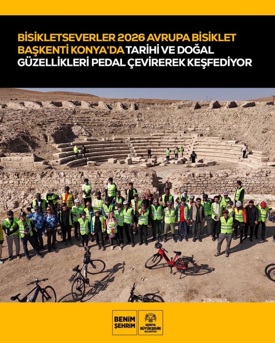 Büyükşehir Belediyemiz, şehrin tarihi, kültürel ve doğal güzelliklerini bisikletle keşfetmek isteyenler için 2025 yılında düzenlediği bisiklet turlarına Savatra Antik Kenti-Obruk Hanı Turu’nu da dahil etti.

📍 #Konya 🚴‍♂️🇹🇷

#BisikletŞehri #Bisiklet #bisikletşehrikonya 📸