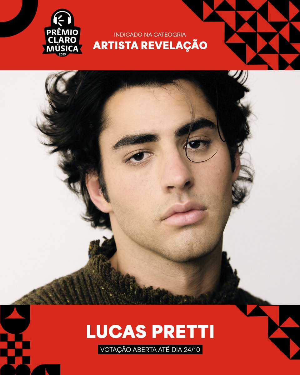 aaaaa fui indicado na categoria 'artista revelação' no prêmio claro música 😭❤️ votemmm
