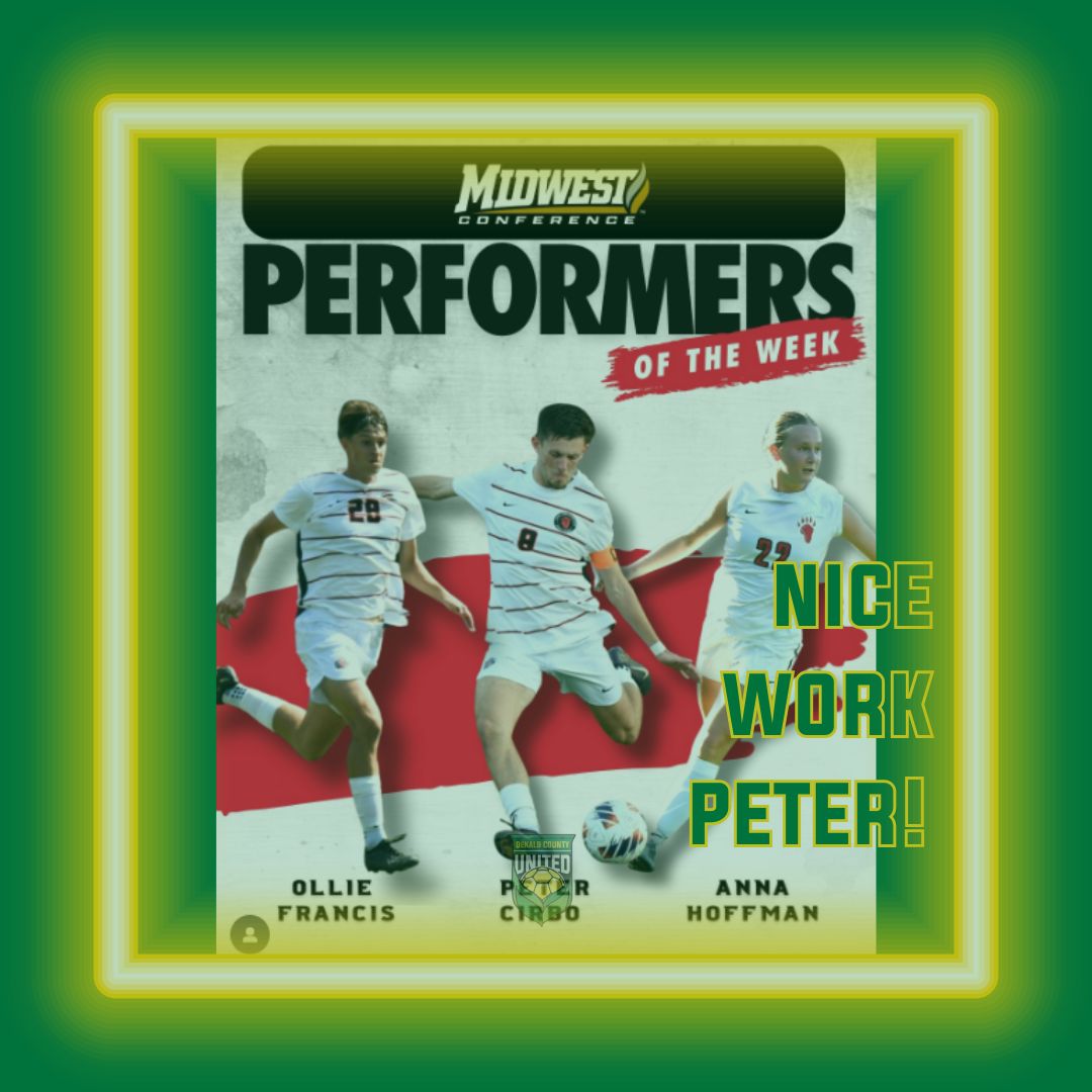 dkcunited's tweet image. 🔥 DKCU’s Peter Cirbo keeps making noise in the Midwest!
Named Midwest Conference Performer of the Week after bossing the field for Lake Forest College.
Talent, work rate, and that Annie DNA.
#DKCUFamily #UpTheAnnies #MWC