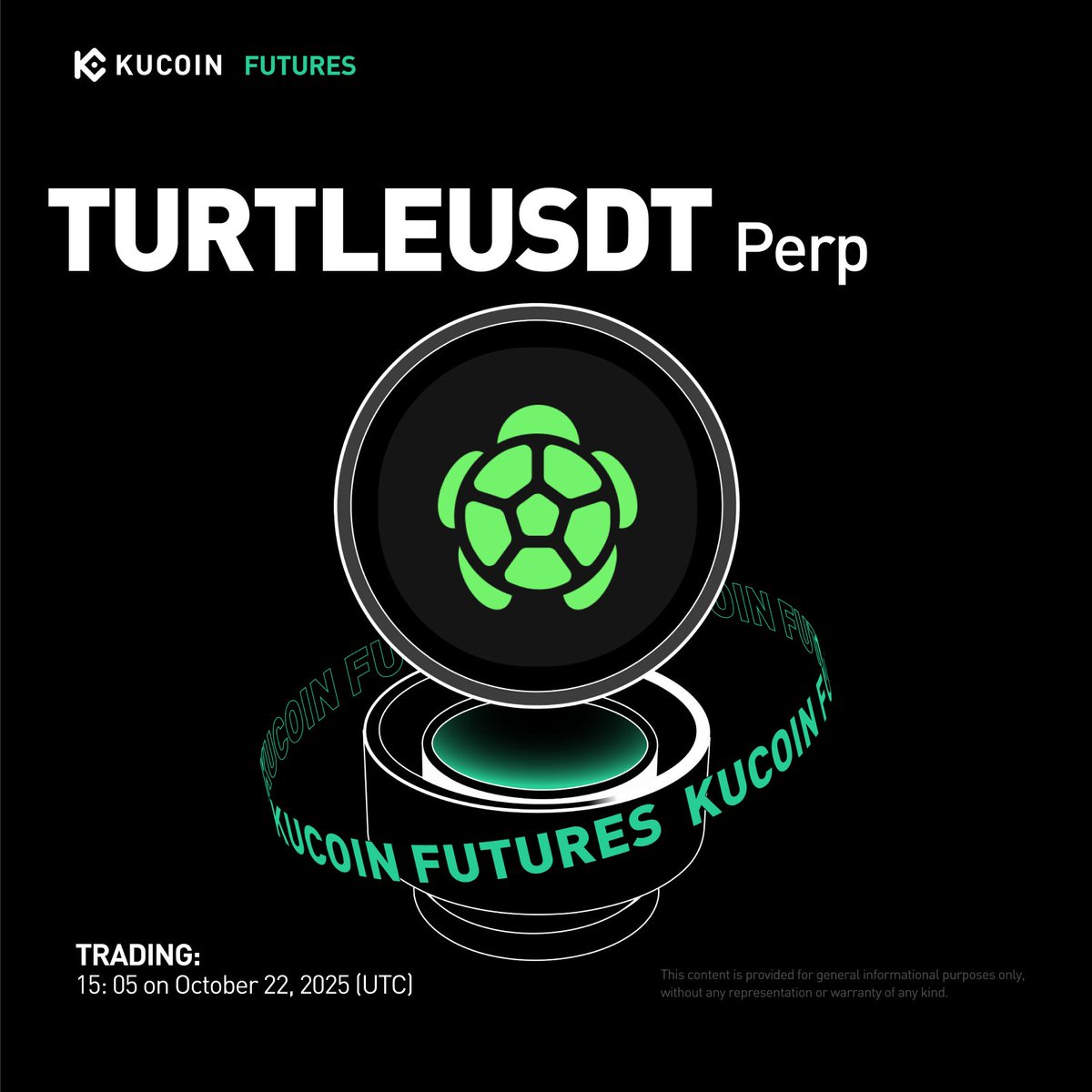 TURTLE Gets Listed on KuCoin Futures! 🚀 @turtledotxyz — Al | KuCoin