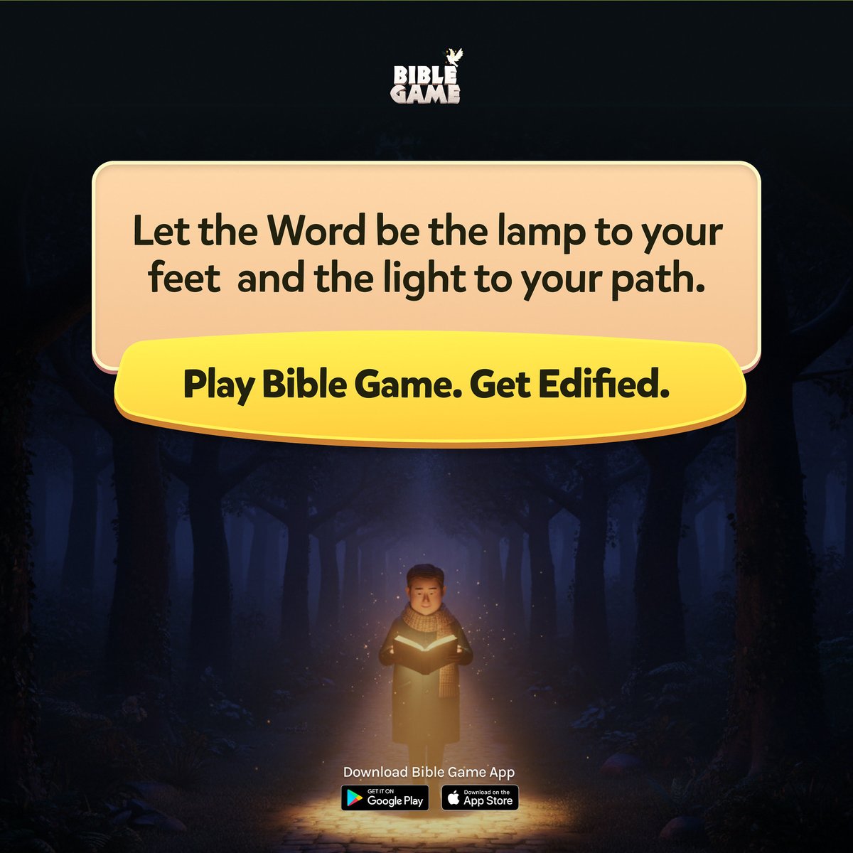 OurBibleGame's tweet photo. Scriptures are for our edification, and Bible game let's you have fun while being edified by the scriptures🤩

Play the Bible game today.
Download on PlayStore and App Store.  

#BibleGame https://t.co/HWEyORtvg5