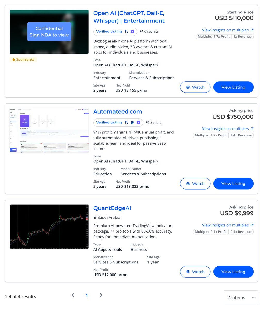 hridoyreh's tweet image. How to find business ideas:
1. Go to Flippa.
2. Filter sites doing $10K+/m.
3. Pick a product idea that has demand.
4. Check reviews.
5. Build with better features.
Do SEO and make money...