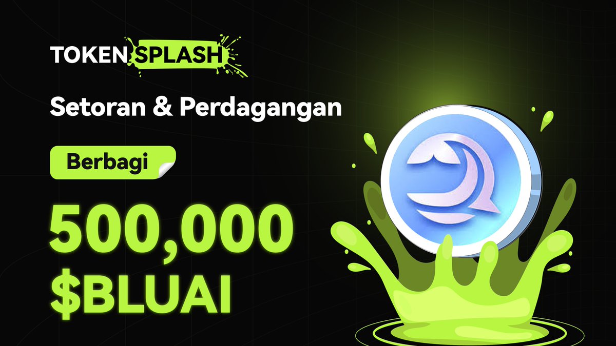 BitunixID's tweet image. $BLUAI telah bergabung dengan TOKEN SPLASH! 💧💰
Deposit & Trade sekarang untuk kesempatan Anda berbagi 500,000 $BLUAI !
Sudah menjadi bagian dari Token Splash? Bagus, saatnya mengumpulkan beberapa $BLUAI 🚀
Bergabunglah di sini 👉
short.bitunixads.com/MMYhM8hN