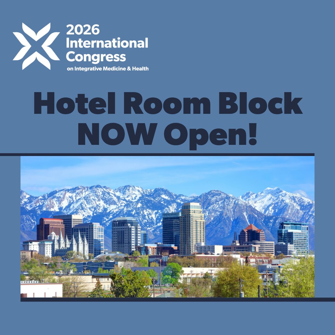 Book your hotel reservation through the 2026 International Congress room block at the Hyatt Regency Salt Lake City! Rooms are expected to sell out, so book early – and be entered to win one of five free registrations for the 2027 International Congress! ow.ly/TC6w50X9t0j