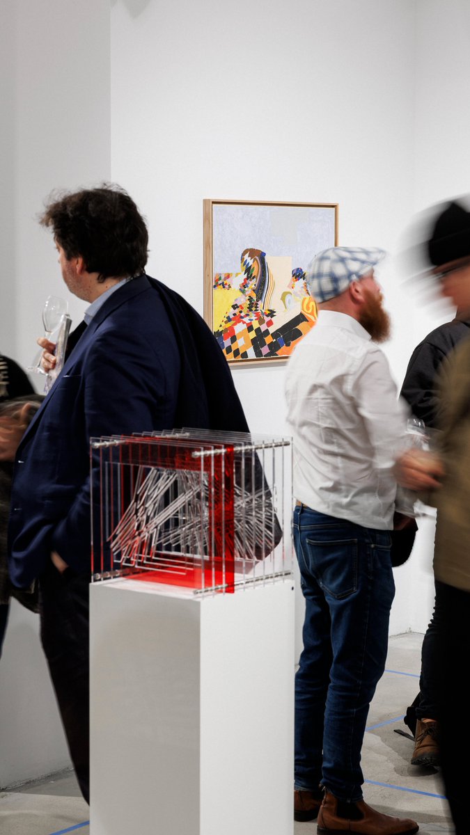 williamapan's tweet image. I do not know how to express this.
But when cars in the street can't go through because the crowd at your opening takes the whole street, it means you did something good.
Thank you everyone for coming to "CODE + MATTER" (opened until 26th Oct)
wtf.