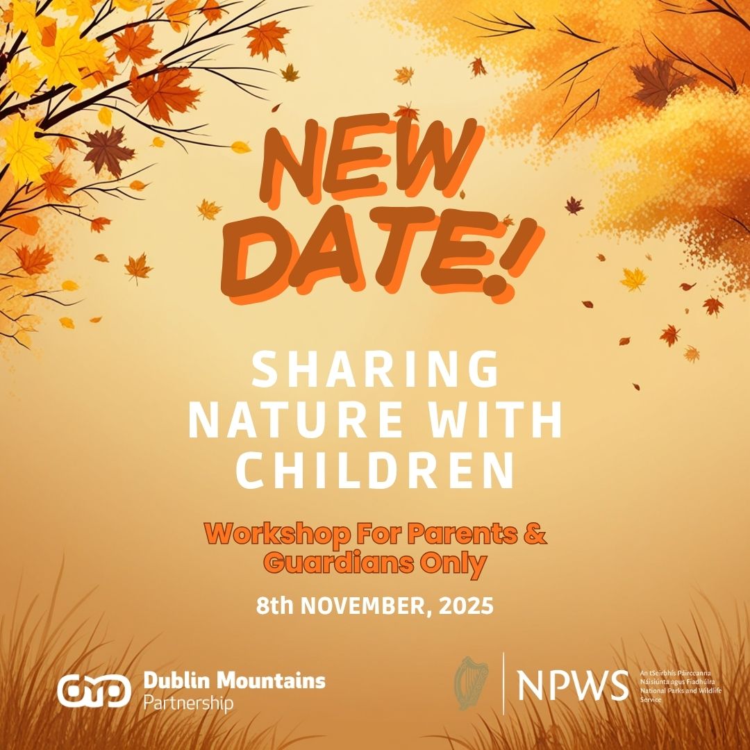 🌳 Sharing Nature with Children Workshop 🍂For Adults ONLY.

💨 Rescheduled to Saturday, 8th November⛈️

Want to help your kids connect with nature, but not sure where to start? 🤔

Join us for a free, half-day workshop at Knocksink Wood Education Centre.

eventbrite.co.uk/e/180194471815…