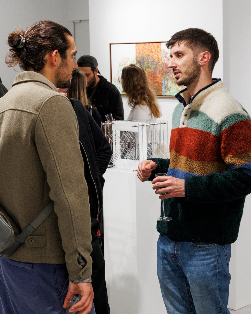 williamapan's tweet image. I do not know how to express this.
But when cars in the street can't go through because the crowd at your opening takes the whole street, it means you did something good.
Thank you everyone for coming to "CODE + MATTER" (opened until 26th Oct)
wtf.