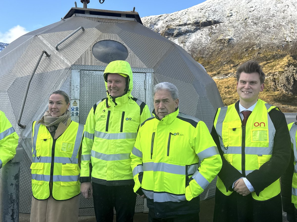 The Minister visited Nesjavellir Power Station in Iceland with Iceland’s Energy Minister Jóhann Páll Jóhannsson. 

New Zealand &amp; Iceland share expertise in supercritical geothermal power and a long history of scientific exchange. Harnessing extreme heat from deep within the Earth