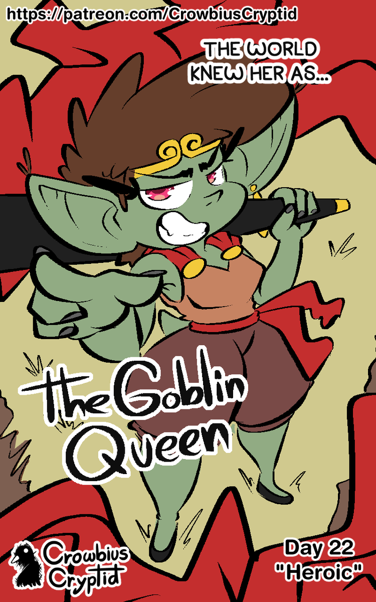 crowbius's tweet photo. #gobtober2025 #gobtober
Day 22 - Heroic
Parody of the Monkey King from Journey to the West! <3 one of my favorite stories <3 https://t.co/lZVtRU7asf