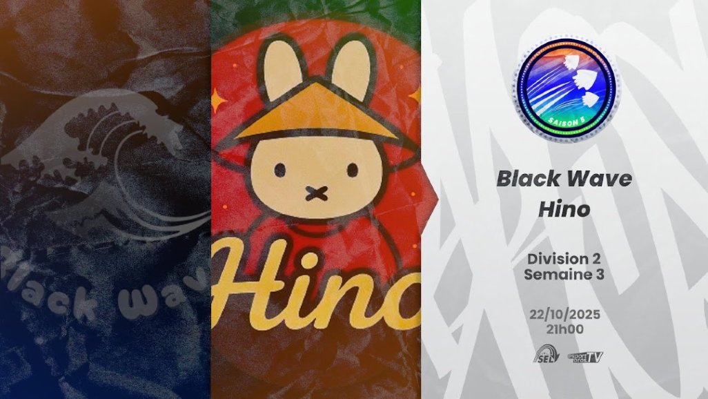 📣 Rendez-vous ce soir pour un nouveau match de #LigueEBTV

🕤21h⬇️
Black Wave vs Hino (D2)

📺 Par ici ⬇️
f.mtr.cool/nlfnifyjjp