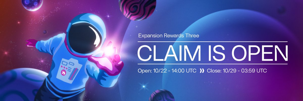 hyperlane_fdn's tweet image. Expansion Rewards 3 (ER3) claims are open. Claim period ends Oct. 29 03:59 UTC
claim.hyperlane.foundation