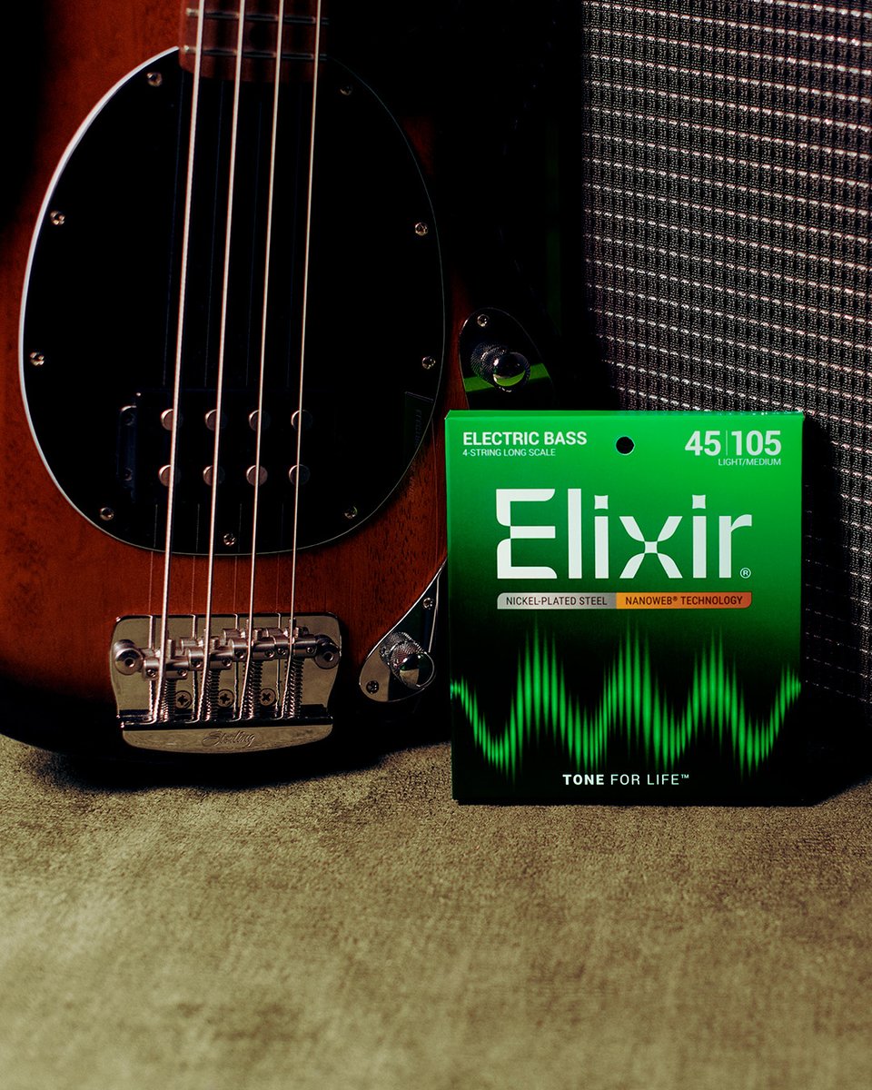 ElixirStrings's tweet image. Every guitar wants a fresh tone. Find your perfect match.
TONE FOR LIFE™