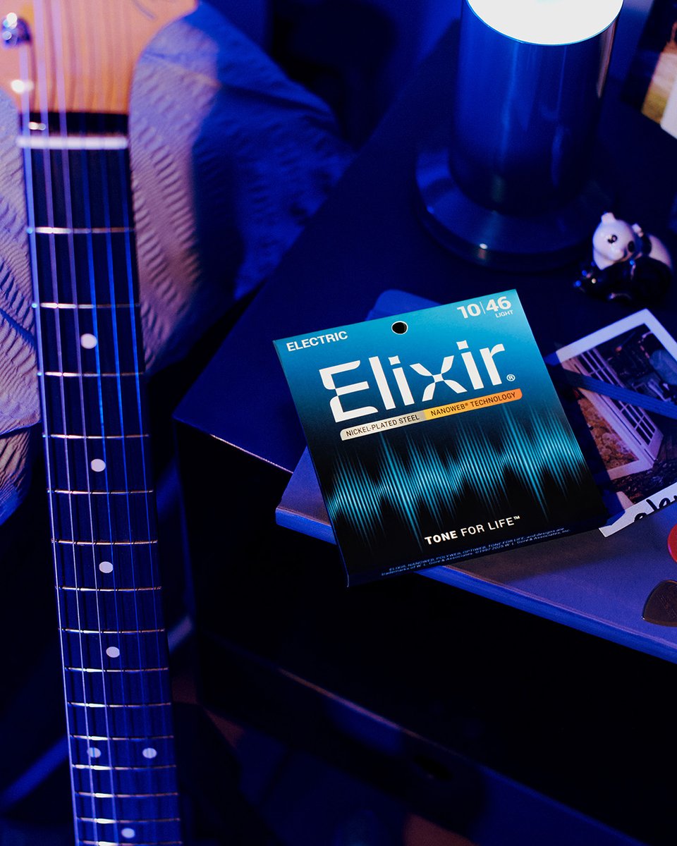 ElixirStrings's tweet image. Every guitar wants a fresh tone. Find your perfect match.
TONE FOR LIFE™
