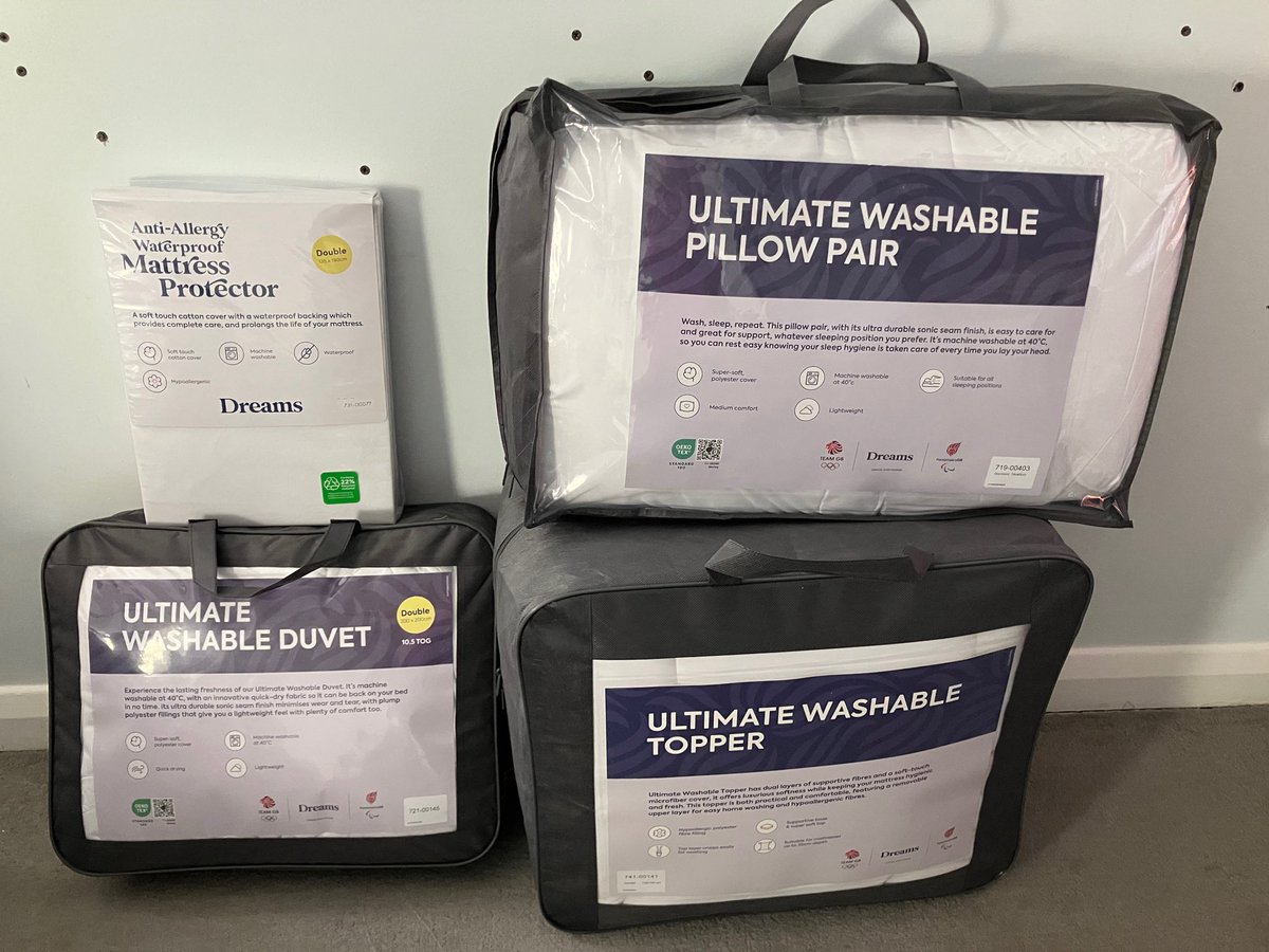 Thank you Dreams for sending me these. I. Can’t wait to try them out. They looks so comfortable. They feel so good. @dreams_beds @paralympicsgb_official