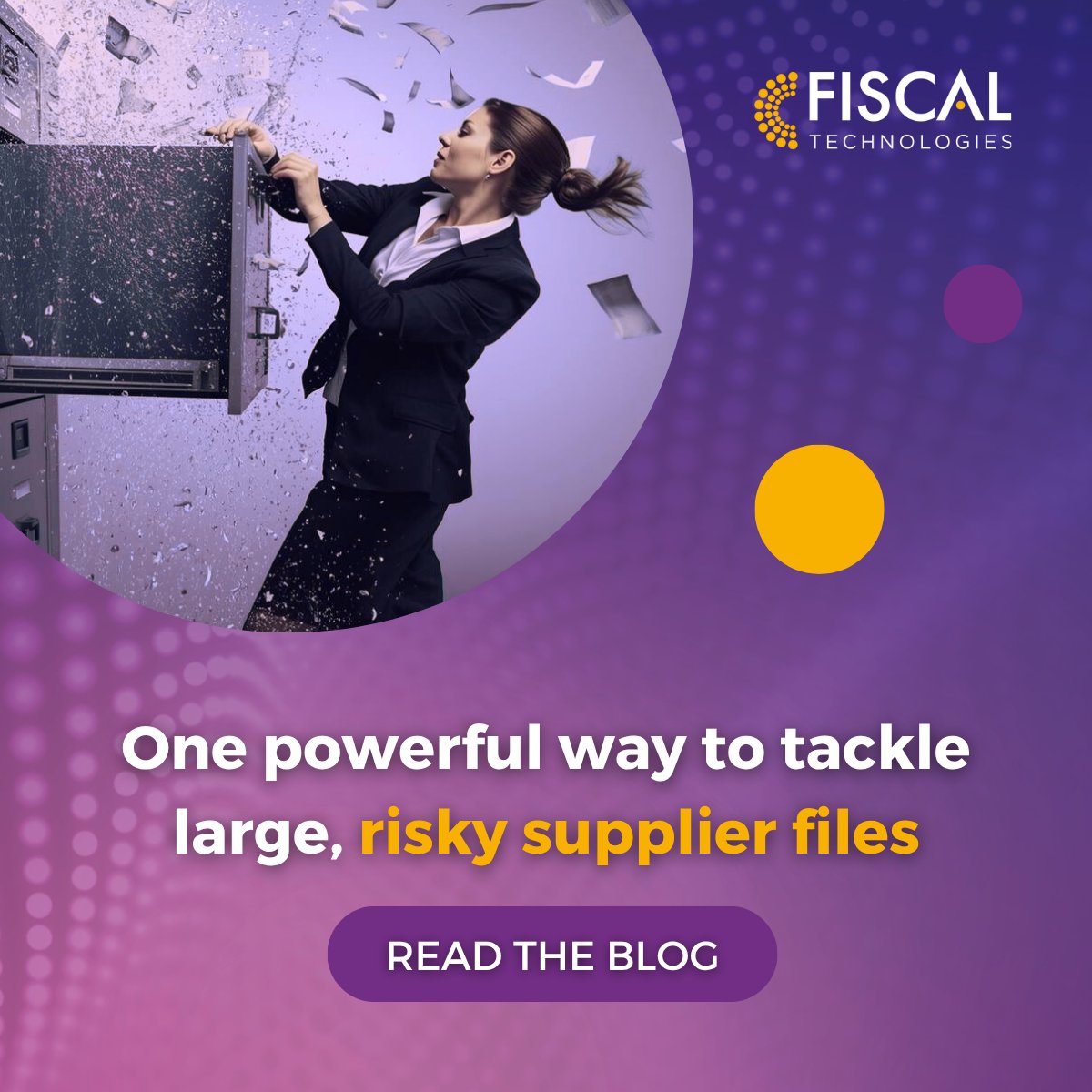 As organisations add new suppliers to their master supplier file, managing it becomes far more difficult. 🗃️

In our latest blog, we explain how teams like yours can tackle monitoring and cleansing the file with ease: eu1.hubs.ly/H0nRHCP0
#SupplierCleansing