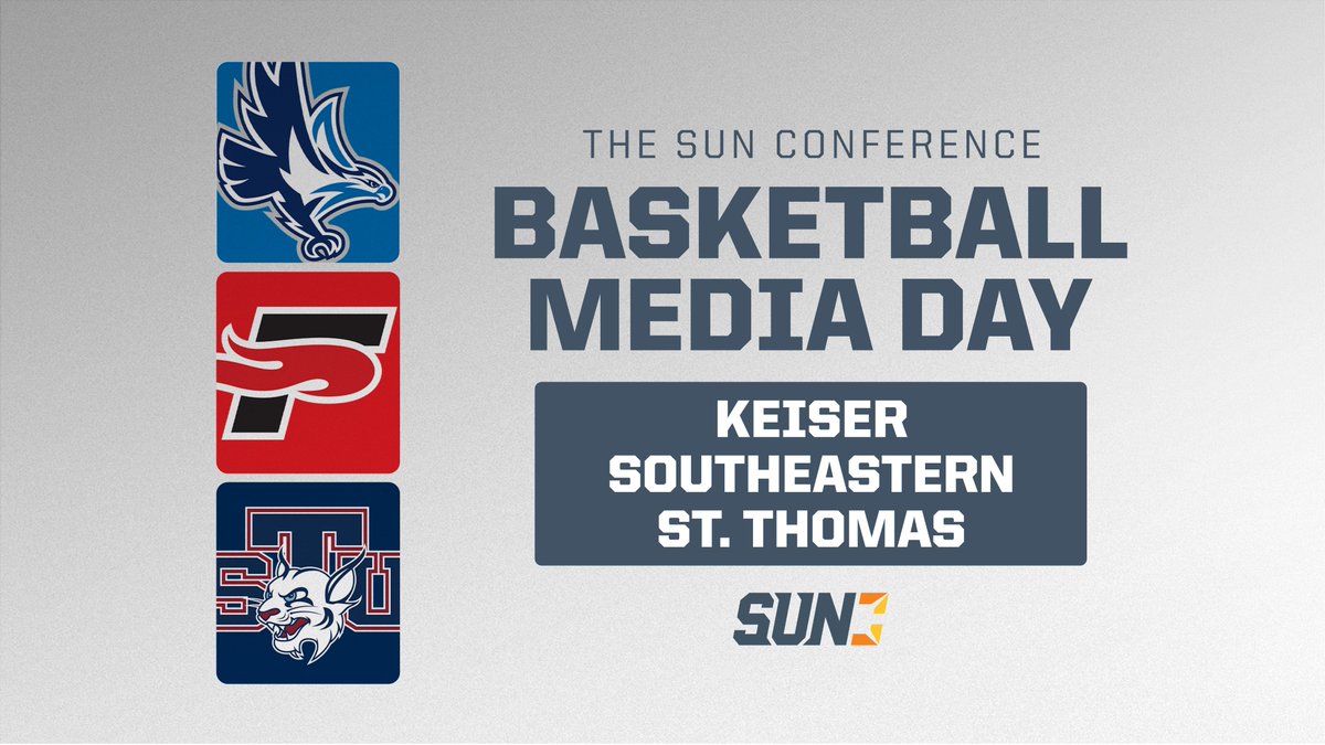 SunConference's tweet image. 𝐒𝐔𝐍 𝐁𝐀𝐒𝐊𝐄𝐓𝐁𝐀𝐋𝐋 𝐌𝐄𝐃𝐈𝐀 𝐃𝐀𝐘 𝟐

Day two of three hearing from basketball programs across the league!

Today features 6️⃣ men’s and women’s coaches from @KUSeahawks, @FireAthletics, and @STU_Athletics!

11:00 a.m.📺urbanedgenetwork.net