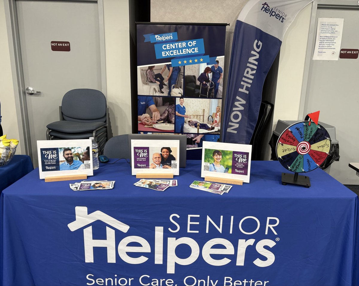 SeniorHelpersPA's tweet photo. HACC Lancaster!
Come out to the job fair at the East Building to learn how to join our team! https://t.co/hUqgGSDrPz