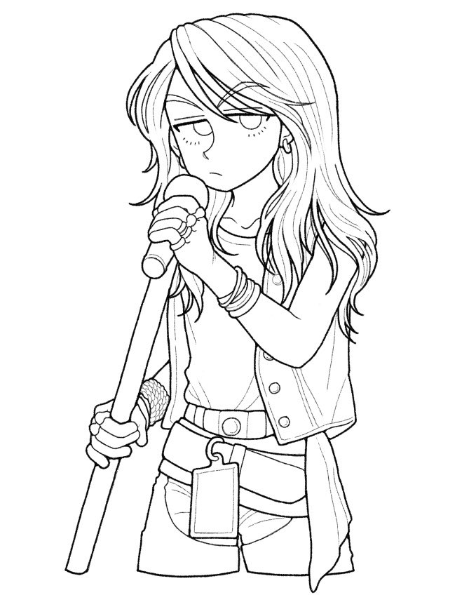 今回のアクセルは4年前に描いた絵のリメイク