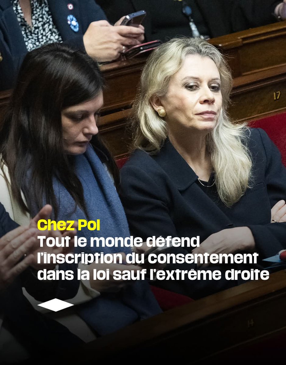 Inscription du non-consentement dans la définition pénale du viol : seules les deux députées du Rassemblement national se sont opposées au texte. ➡️ bit.ly/47CFDBS
Le RN ne fait rien pour les femmes souvenez-vous en ⤵️