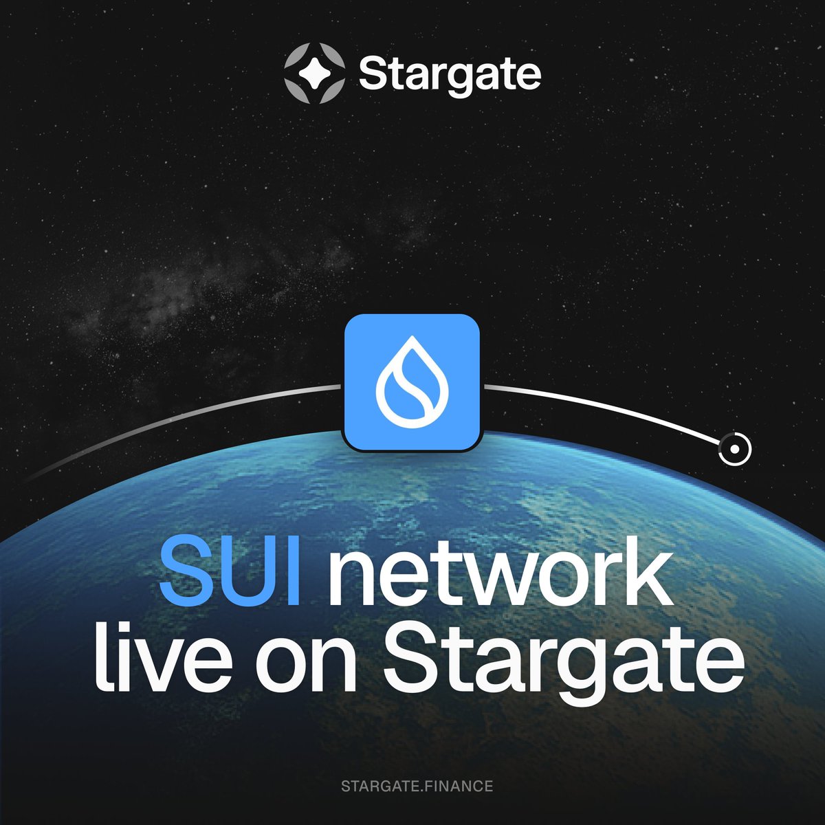 StargateFinance's tweet image. Sui (@SuiNetwork). Fast. Private. Secure.
Bridge $deUSD (@elixir) to and from Sui from Ethereum, with zero slippage and no fees.
More OFTs, such as WBTC (@WrappedBTC) and USDY (@OndoFinance) aoon.
Only on Stargate, the gateway to DeFi.