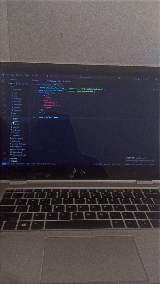 Nita_script's tweet image. Day 2 trying to solve a real problem 
Generated the UI with Stitch. 
✅ Codebase setup 
✅ Home Page done