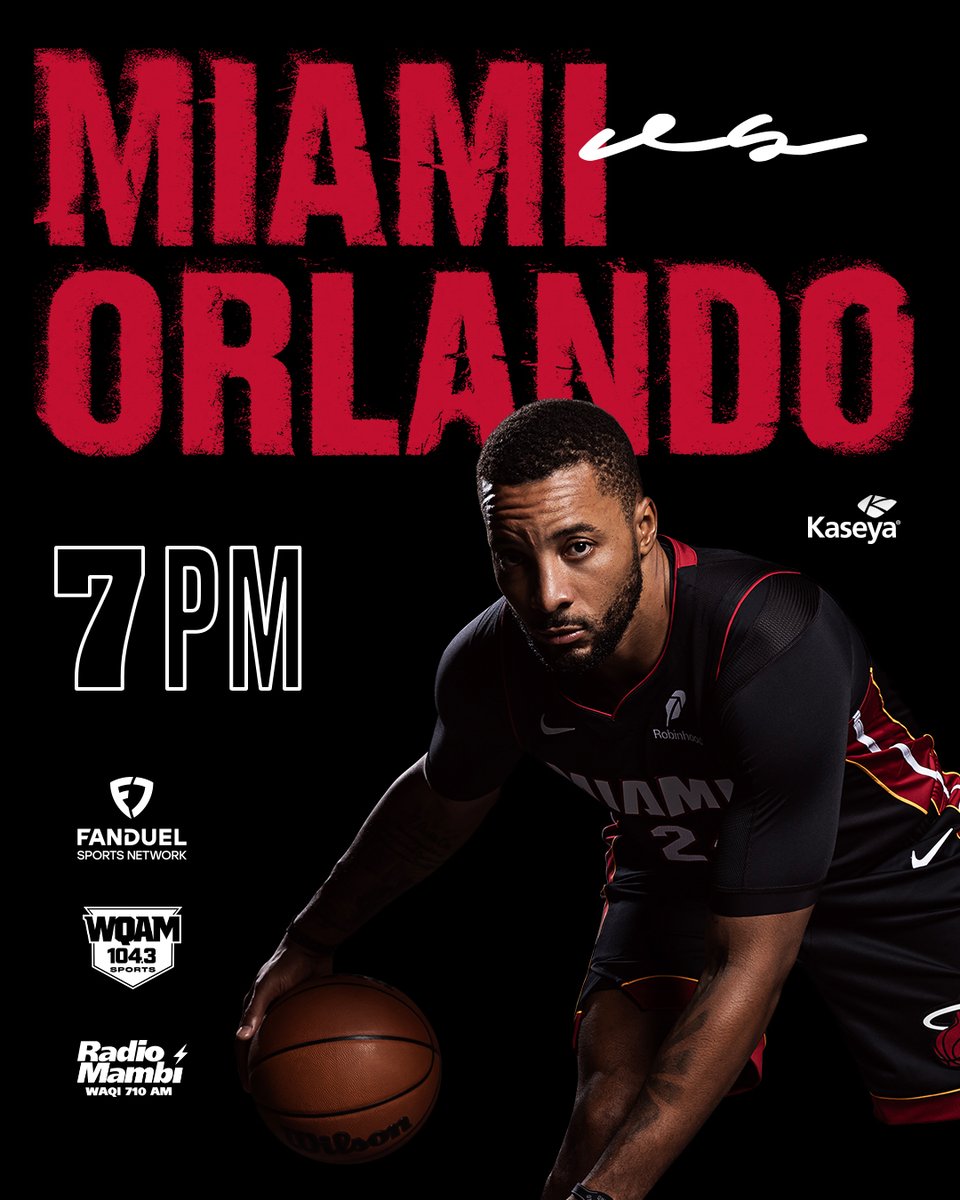 Wednesdays are better with HEAT hoops! Regular season tips off tonight at 7PM 🔥