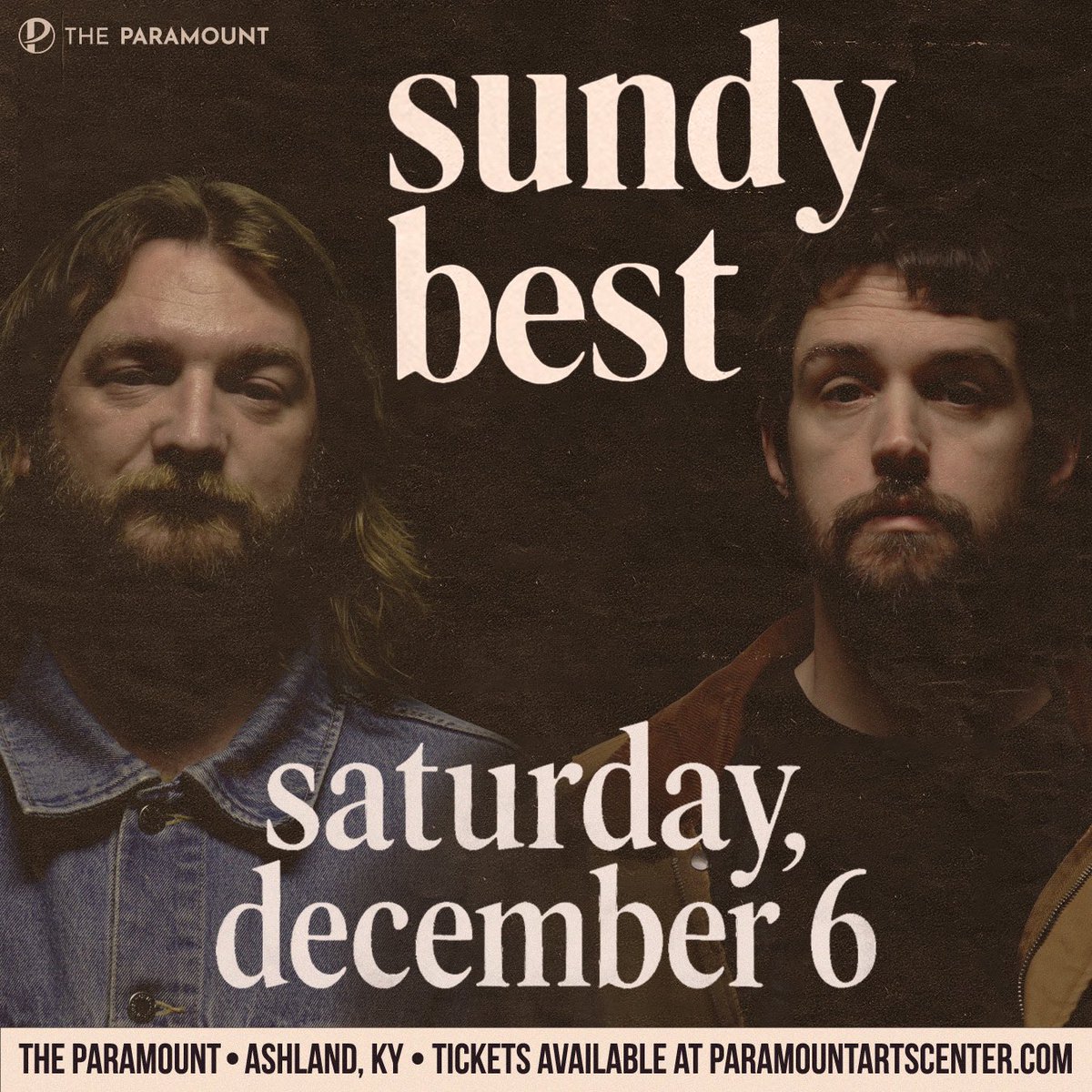 Ashland KY 🚨 December 6!

Presale begins right now w/ code HOME 

paramountartscenter.com