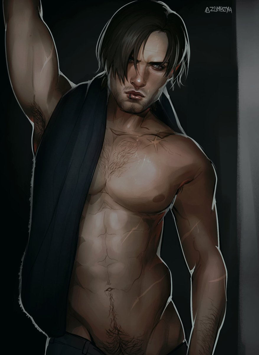 zombiyh's tweet image. bloodbath 

#art #LeonKennedy #ResidentEvil #REBHFun