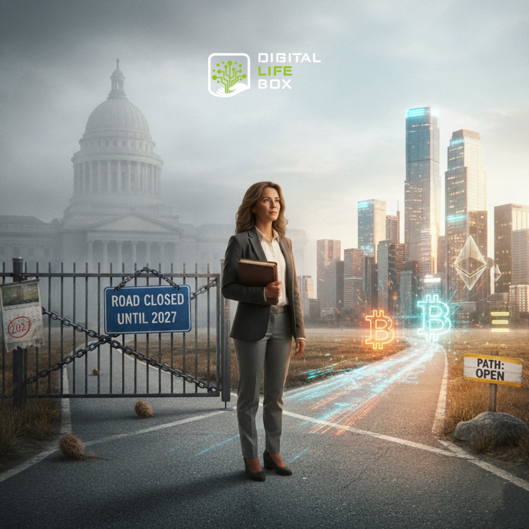 DigitalLIFEBox_'s tweet image. DOL crypto rules: February 2026. Implementation: 2027.

Market moves: Every second. Your 401(k) can&apos;t wait.

DigitalLIFEBox™ works today.

tinyurl.com/ytjar33s

#RetirementPlanning #MyDigitalLIFEBox