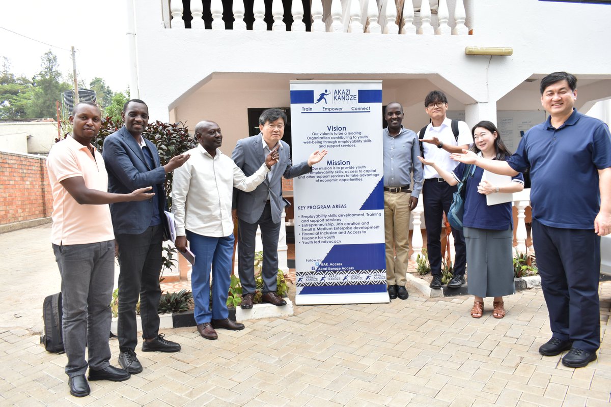 Today, <a href="/Ak_Access/">Akazi Kanoze Access (AKA)</a>  hosted <a href="/KOICA_Rwanda/">KOICA Rwanda</a>  to showcase our experience in youth programming and help shape impactful upcoming youth-focused projects. <a href="/RwandaYouthArts/">Ministry of Youth and Arts | Rwanda</a>  <a href="/RTB_Rwanda/">Rwanda TVET Board</a> <a href="/RwandaYouth/">Rwanda Youth Council</a>