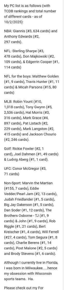 FSCGrad777's tweet image. Updated PC list. (Click to expand the picture) 
✌️