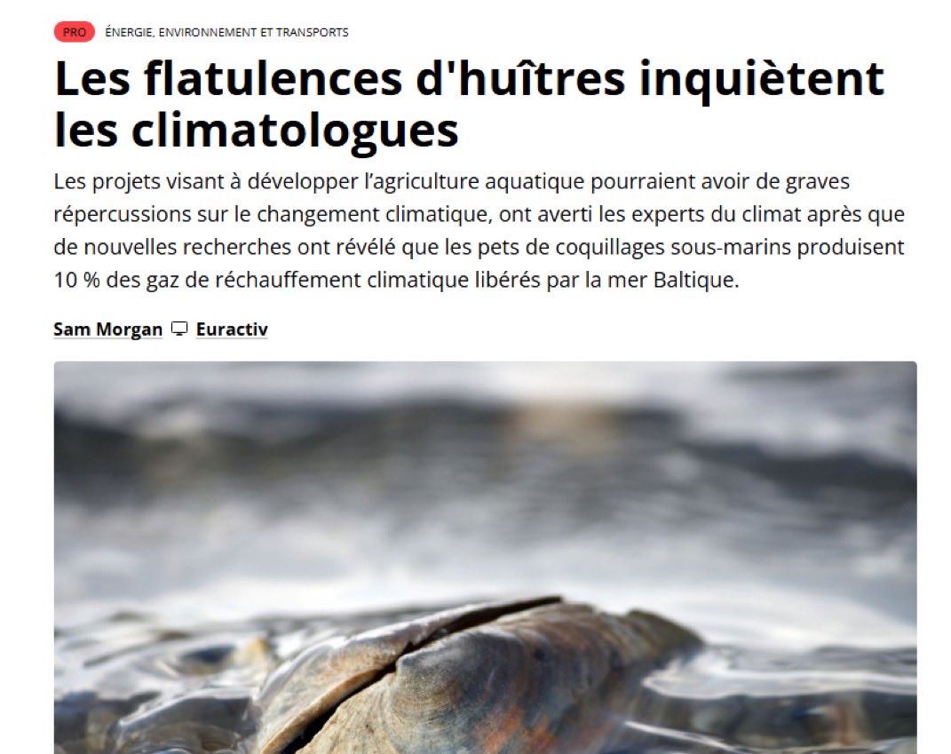 VictorSinclair3's tweet image. Ça y est. 
Ils vont interdire les huîtres aussi cette bande de connards.
C’est bien connu.
Depuis des millions d’années les huîtres qui pètent réchauffent la terre.
Putain.
J’en peux plus de cette époque de débiles.
