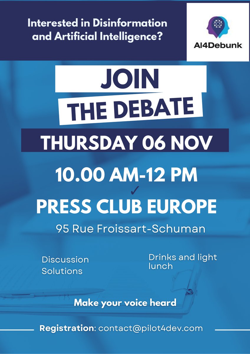 AI4Debunk tweet media