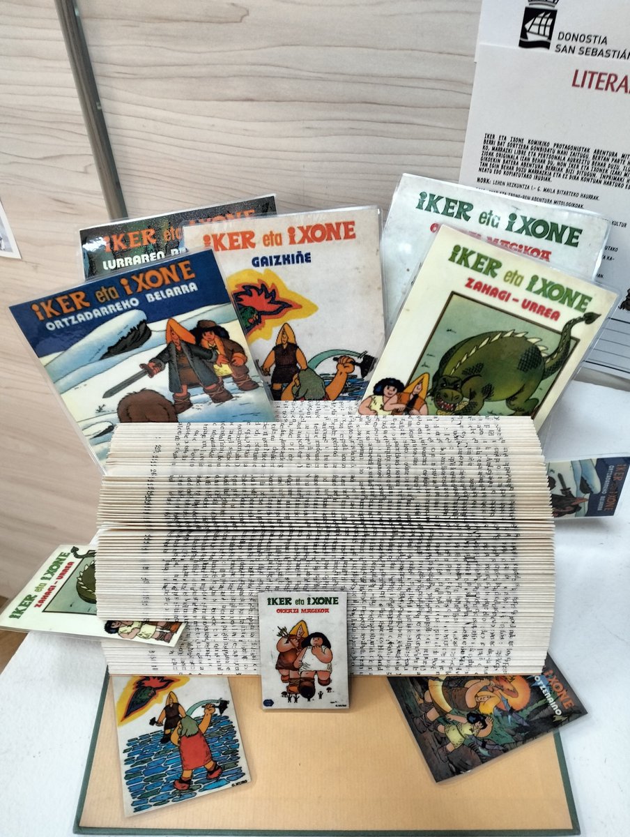 Merliburu's tweet image. ¡V Concurso de ilustración Literaktum Txikia!
Participa con tu dibujo antes de 11 de noviembre en las bibliotecas de Donostia.
V. Literaktum Txikia Ilustrazio Lehiaketa Donostiako liburutegietan! Urriaren 27tik azaroaren 11ra ekarri zuen marrrazkiak!
Zaharrak berri egin ditzagun.