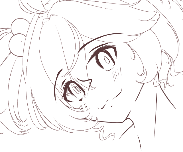 WIP

お顔は思い通りに描けてるっぽい 