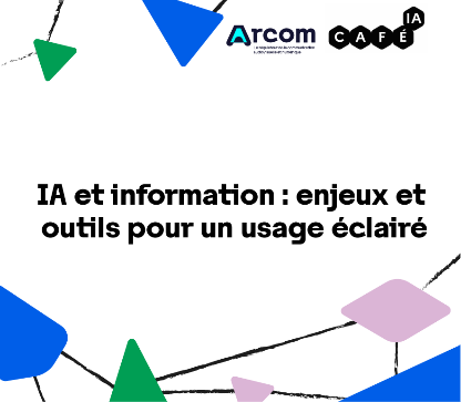 👩‍🏫 #EMI | C'est la Semaine mondiale de l’éducation aux médias et à l’information, centrée cette année sur les intersections entre l’EMI et l’intelligence artificielle.

Découvrez notre module pédagogique sur l’#IA et la fiabilité de l'information : arcom.fr/sites/default/…